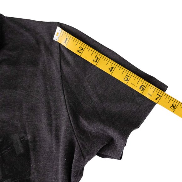 NYC Image Dark Gray T-Shirt New York City Times Square - Picture 8 of 9